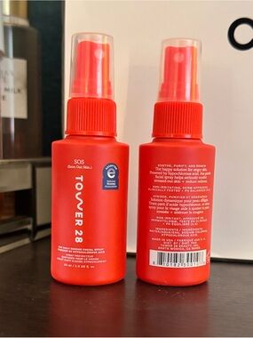 Tower 28 SOS Daily Rescue Facial Spray —  2 available 2fl oz each